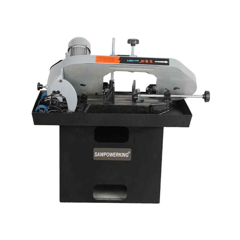 DLY-18F2 7 inch horizontale elektrische lintzaag met een werktafel
