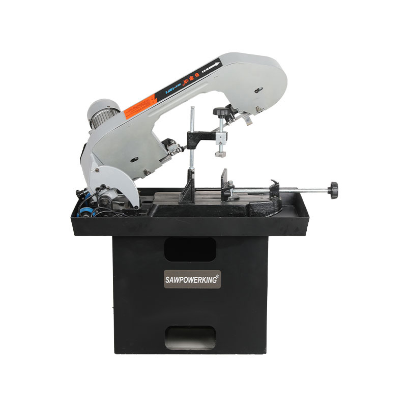 DLY-18F2 7 inch horizontale elektrische lintzaag met een werktafel